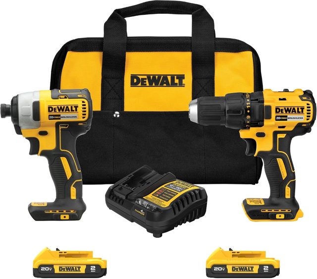 DEWALT 20V MAX Cordless Drill Combo Kit