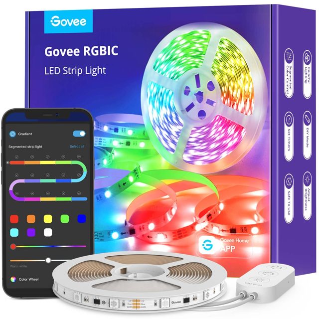 Govee RGBIC LED Strip Lights (50 ft)